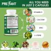 PRETANT-Growth Capsules to Grow Taller - Height Increase Maximizer with Calcium for Bone Strength -Natural Get Taller Supplement - Dietary Edible Heal
